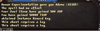 no reward key