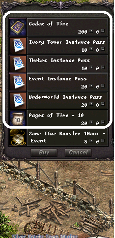 GC Instance NPC items